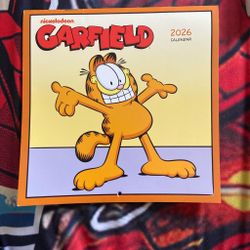 Garfield 2026 Calendar