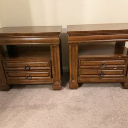 Two Solid Wood Night stand 