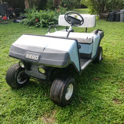 Vintage E-Z-GO Marathon Project Golf Cart