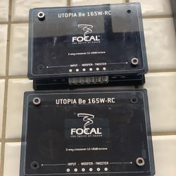 Focoal Utopia Passive Crosssovers 