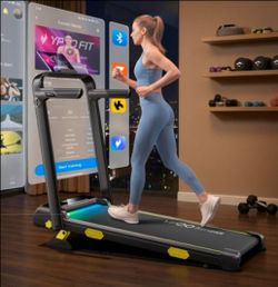 Treadmill with Handle Bar
