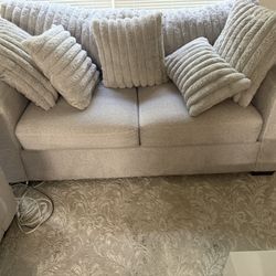 2 Gray Couches 
