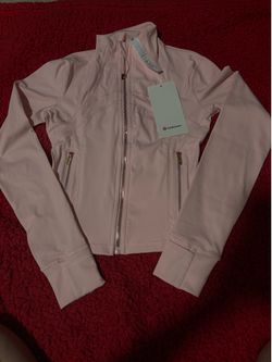Lululemon define jacket with biker shorts