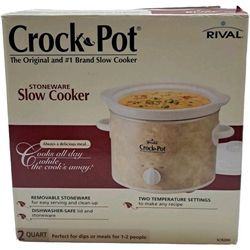 Crock Pot, 2 Quart, Brand New Still In Box