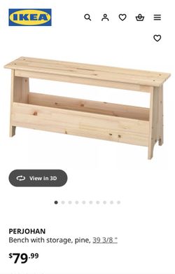 IKEA Real Wood Storage 45$