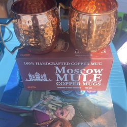 Moscow Mule Copper Mugs