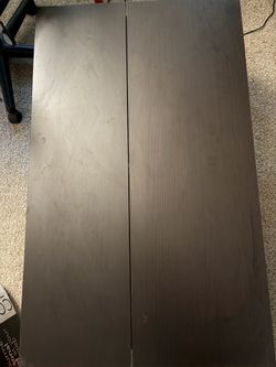 IKEA COFFEE TABLE DARK BROWN