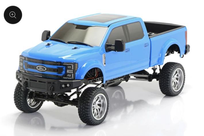RC FORD F250 SD KGI EDITION LIFTED TRUCK (blue, Orange) Truck RC 