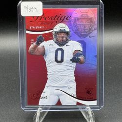 2023 Prestige Xtra Points Red #358 Kobie Turner RC #/399