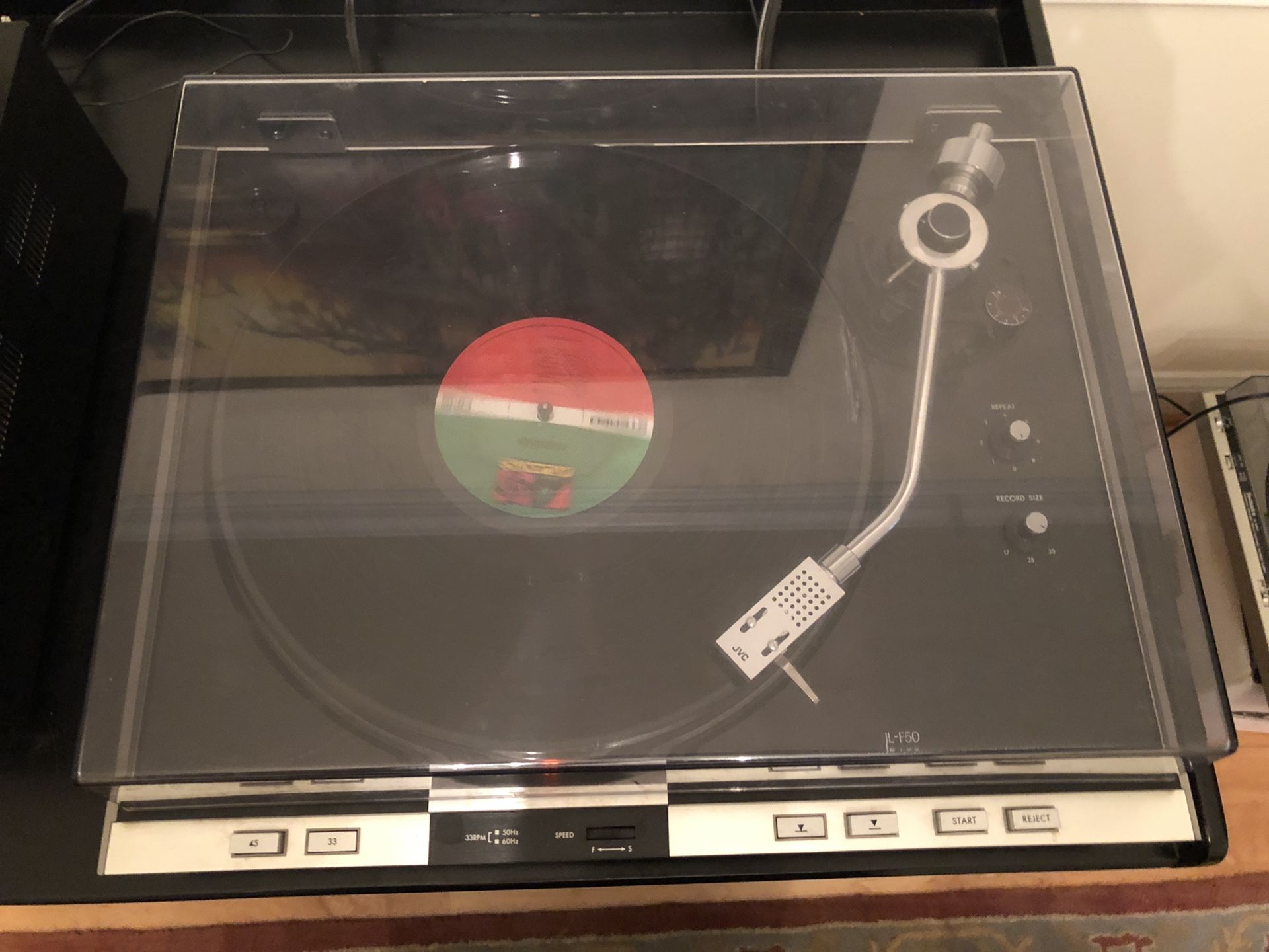 JVC JL-F50 Direct Drive Fully Automatic Turntable.