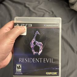 Resident Evil 6 PS3 Game 