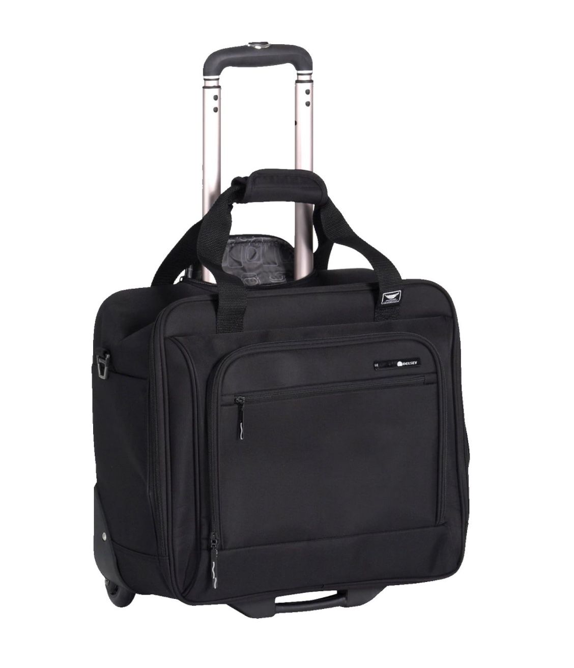 Delsey Helium Superlite Travel Luggage Case Tote Travel Essential Black 22718BL 