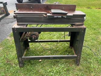 Craftsman Jointer on Metal Stand