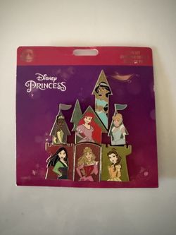 Disney Princesses Castle Pin