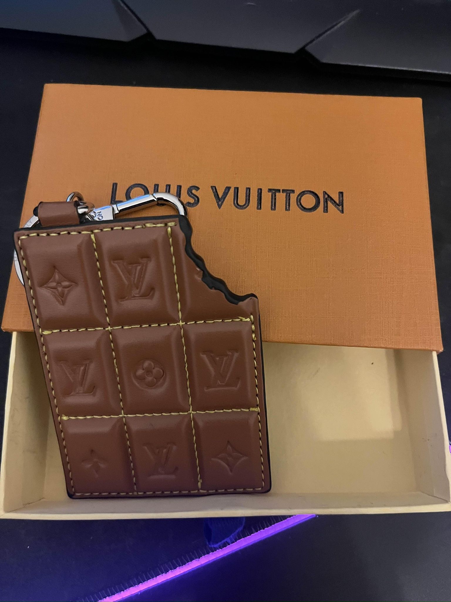 LV New Chocolate Key Chain
