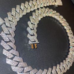 Fully Iced Out 20mm Thick Cuban Link
