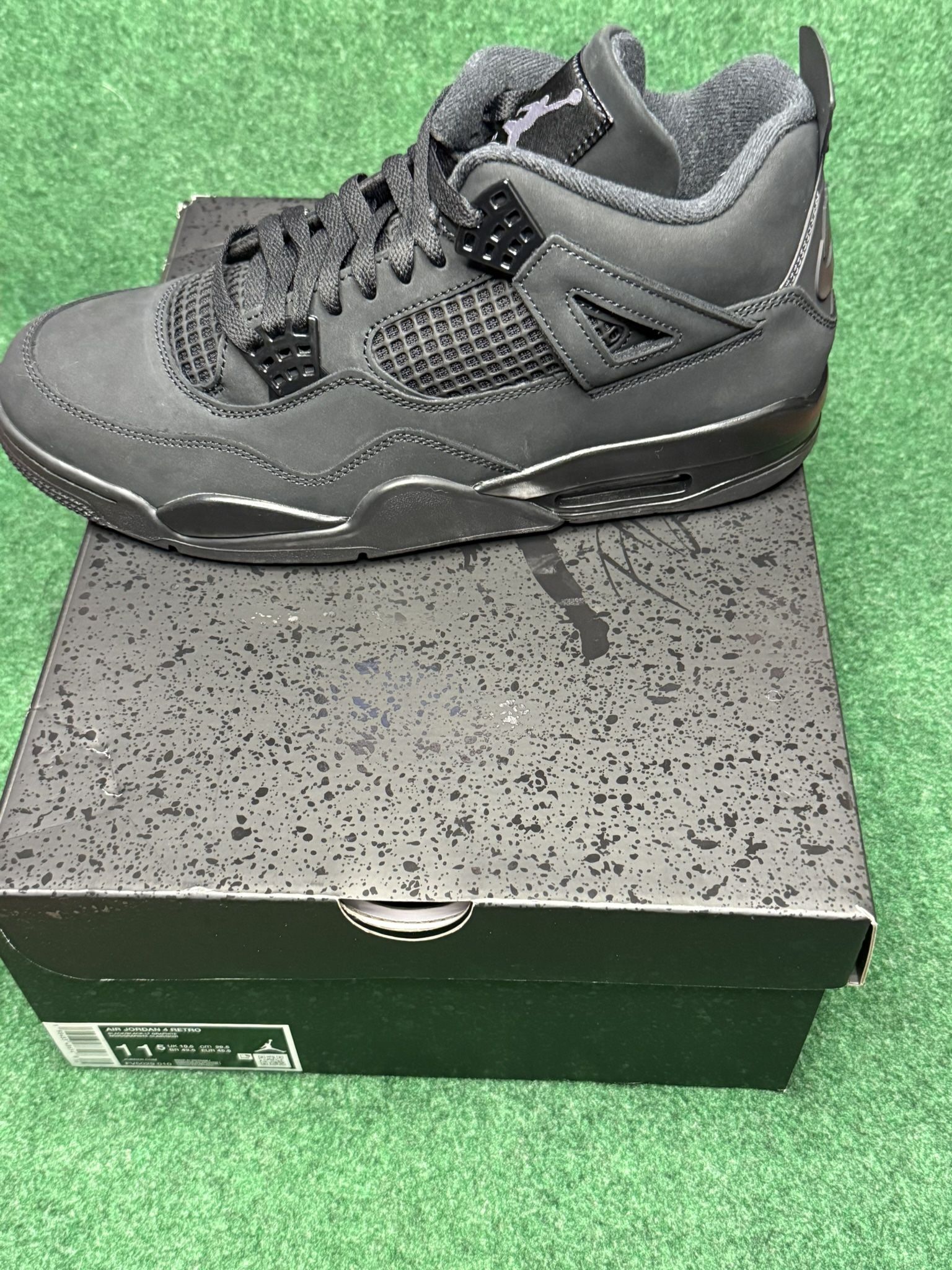 Jordan 4 “Black cat” 2025 Release Size 11.5