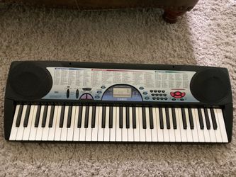 Apex Casio keyboard synthesizer CTK-471 manual vtg