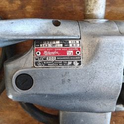 Milwaukee Heavy Duty Super Hole Shooter 1/2" 115v, 1600-1 ~ Tested Working