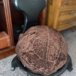 Exercise Ball Chair With Back 