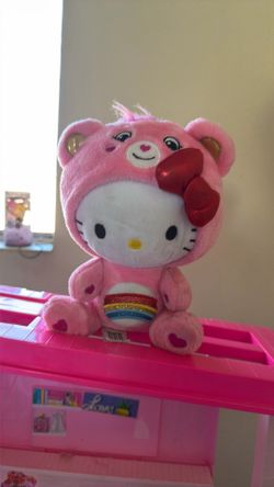 Hello kitty bear plush