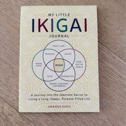 My Little Ikigai Journal Book Amanda Kudo