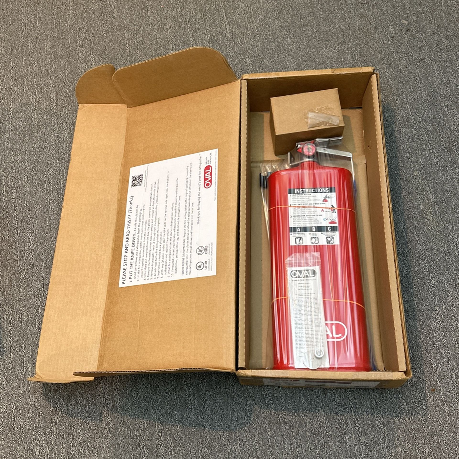 Fire Extinguisher OVAL-10HABC
