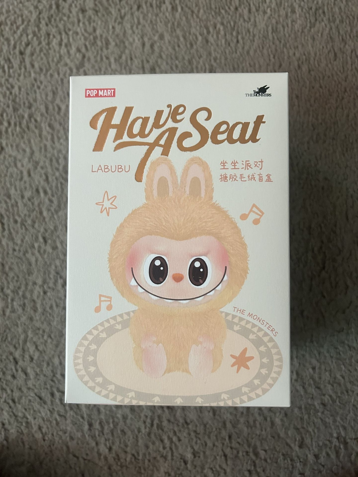 Have A Seat Labubu Authentic With Receipt