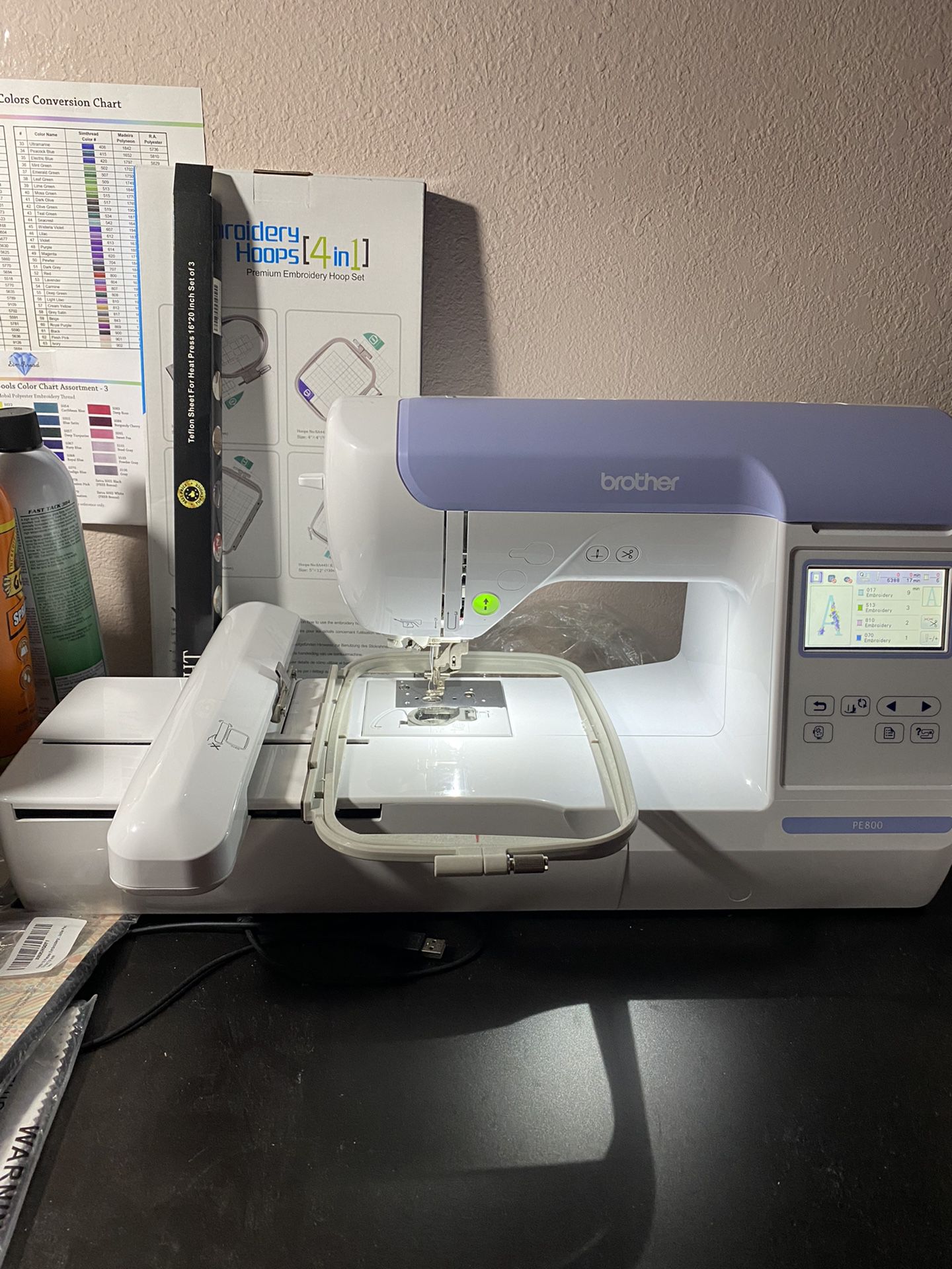 Brother Pe800 Embroidery Machine//Make Offer for Sale in Blythe