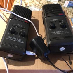 Two Radio Shack Citizens Band Transceivers