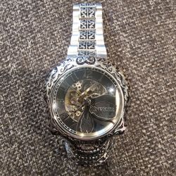 Invicta Artist Series Automatic Skull Watch