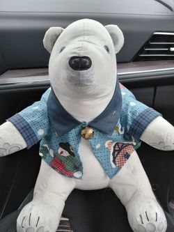 Percy christmas polar  bear