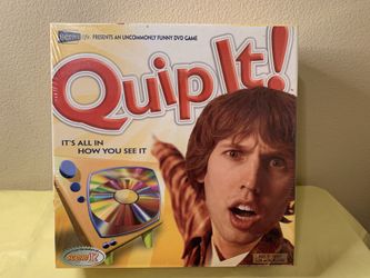 NEW Quip It! DVD Game Original Package Creative Board Game Factory Sealed