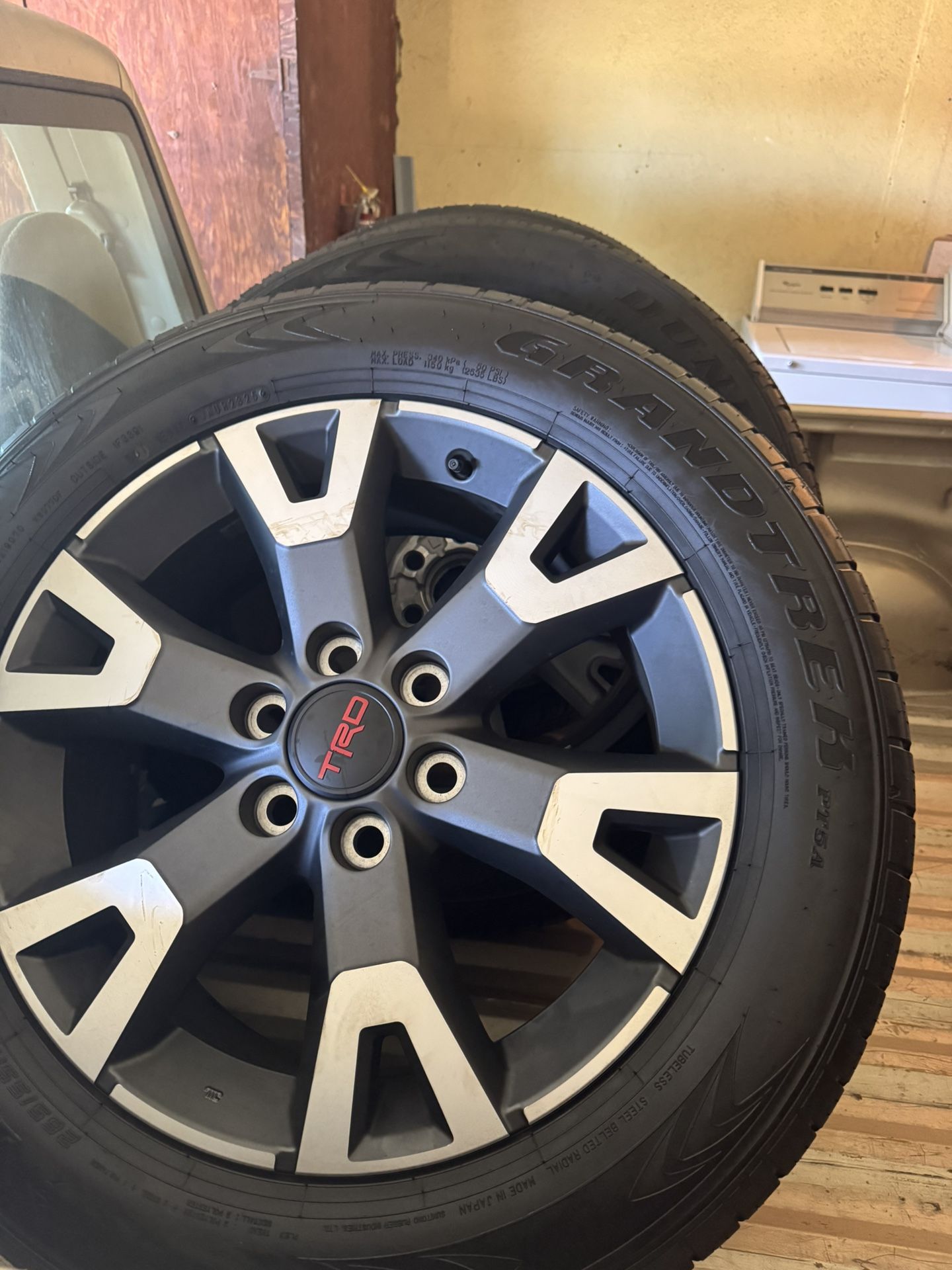 NEW WHEELS AND TIRES 