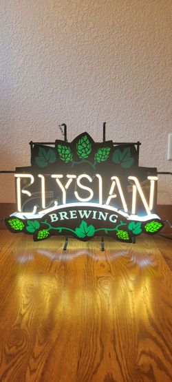 Elysian Brewing Neon Sign