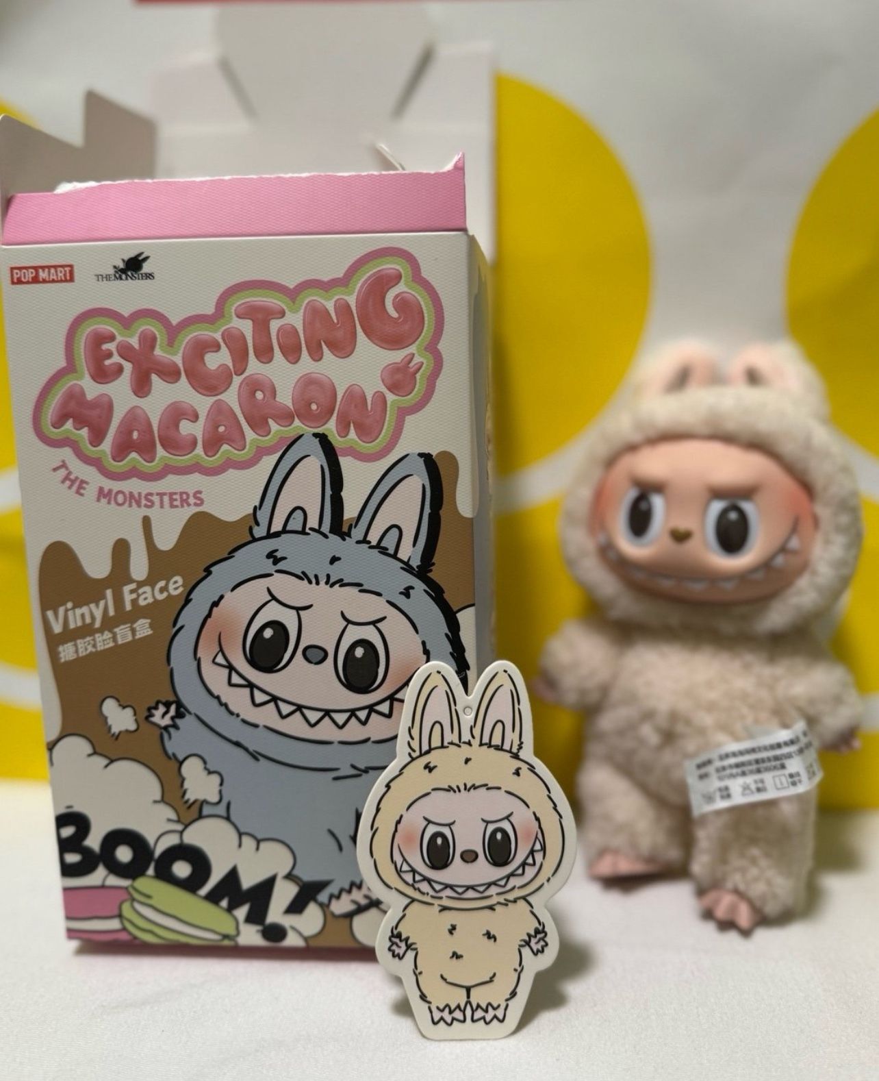 Labubu Exciting Macaron Soymilk!