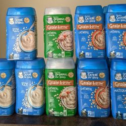 Baby Cereal, Oatmeal, Rice & Multigrain 
