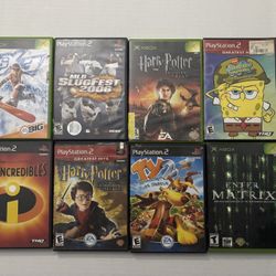 Video Game Lot Ps2 Xbox