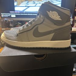 Jordan 1 High Flyease Light “Smoke Grey” sz 9 DS