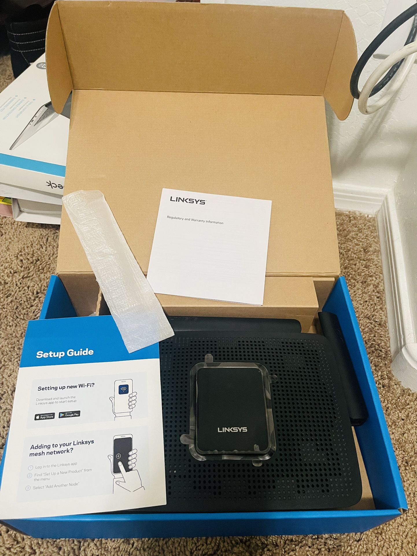 Linksys Max-Stream Tri-Band Mesh WiFi 5 Router