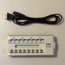 VERY NEW EBL 8-bay AA AAA Battery Charger