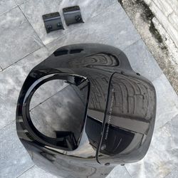 Softail Quarter Fairing Vivid Black (OEM)