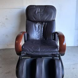 Human Touch Medical Massage Chair (Brown Leather)