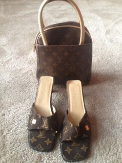 Louis Vuitton shoes SZ 9 and purse !!!