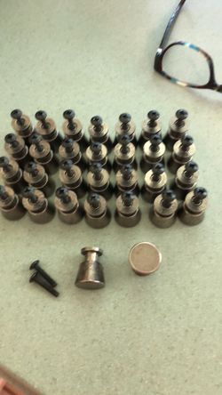 30-DOOR/DRAWER BUTTON PULL KNOBS #A5826 (Can Be Shipped )