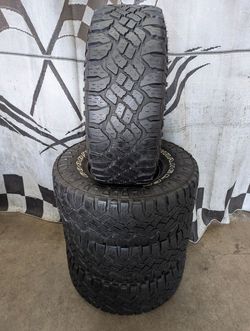 LT 33x12.50r15 Goodyear Wrangler Dura-Trac Load "C" Tires