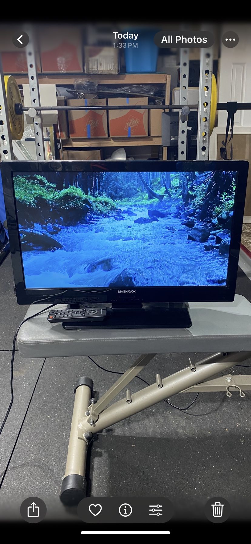 Magnavox 26" LED TV - Model 26ME402V/F7 - Great Picture!