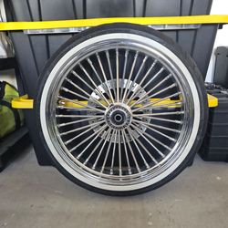 21inch D&A fat spoke front wheel