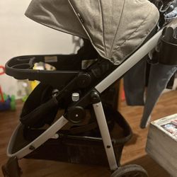 Black And Grey Stroller 