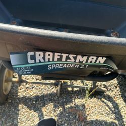 Spreader Behind Riding Lawn Mower